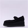 Marco Moreo Stockholm Stud Mary Jane - Black Suede